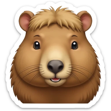 Cutest Capybara sticker