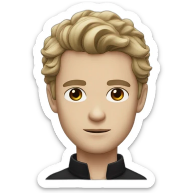 Klaus mikaelson realistic detailed sticker