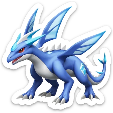 Latios-Kyurem-Dialga-Pokémon-Fakémon-creature sticker