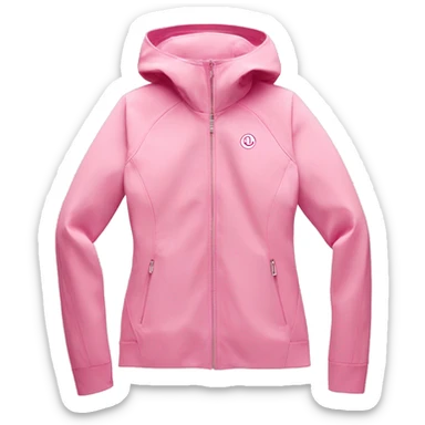 Pink lululemon define jacket  sticker