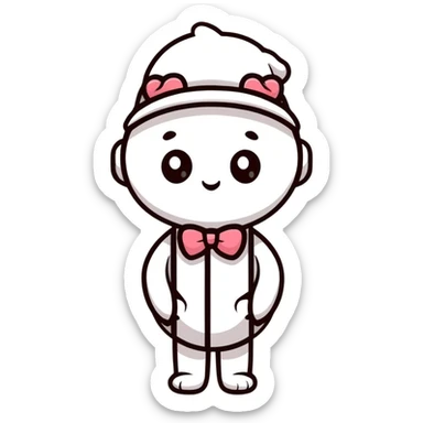 romantic gift sticker