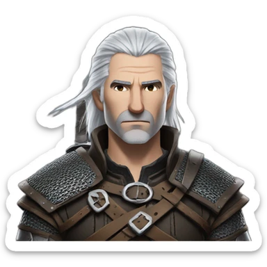 Geralt of Rivia sticker