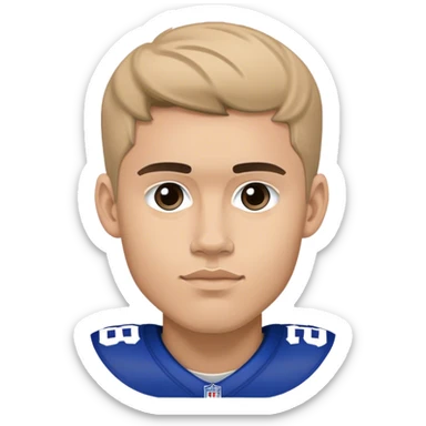Make Daniel jones on the NY Giants sticker