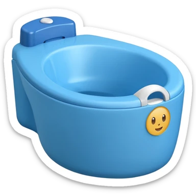 Potty trainer for baby without lid and without face sticker