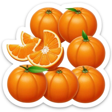 Klementin mandarin sticker