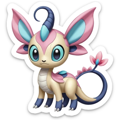Meloetta-Cresselia-Palkia-Stitch-Fakémon-creature-hybrid sticker