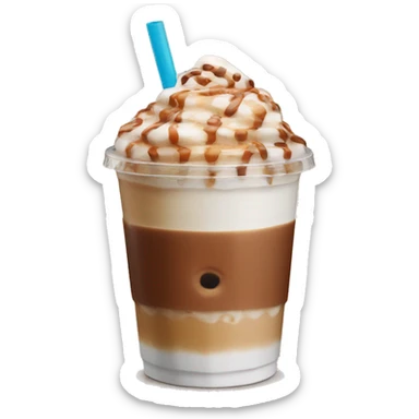 Dunkin’ Donuts iced coffee sticker