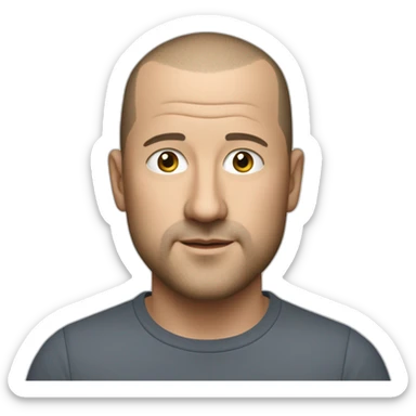 jony ive Miguel Ángel González Cuetos sticker