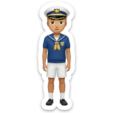 1618 marinero cuerpo entero sticker