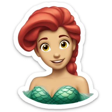 Ariel-the little mermaid sticker