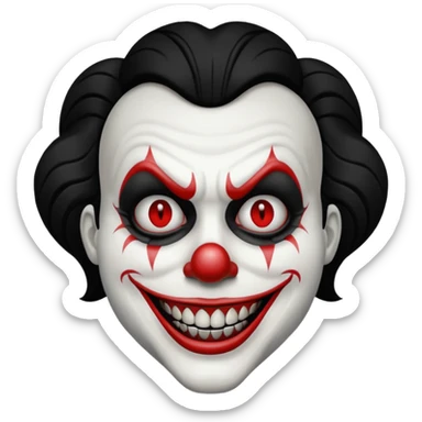 Art the clown Terrifier movie sticker