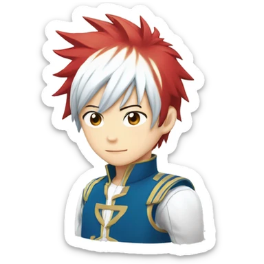 Shoto todoroki sticker