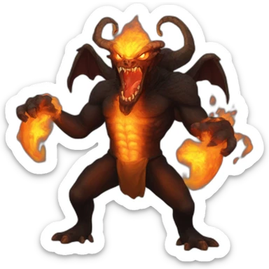 party Balrog from the lord of the rings slack emoji sticker