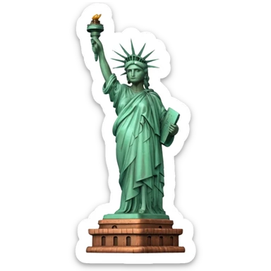 Statue of Liberty sticker
