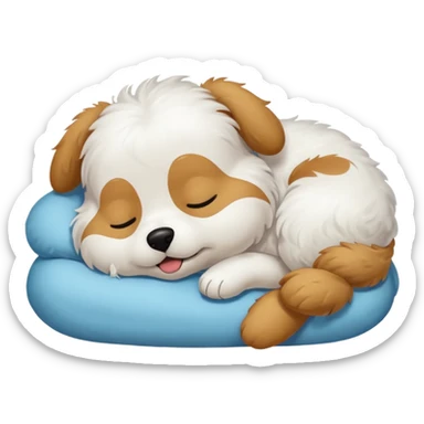 Dog stikers which is sleeping sticker