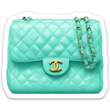 Tiffany blue Chanel bag  sticker