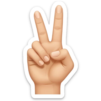 I want an emoji that looks like these👌🏻🤏🏻but i want that the the middle vinger touches the tumb and the other vingers dont. Can you do the Oke sign but than with de middle vinger sticker