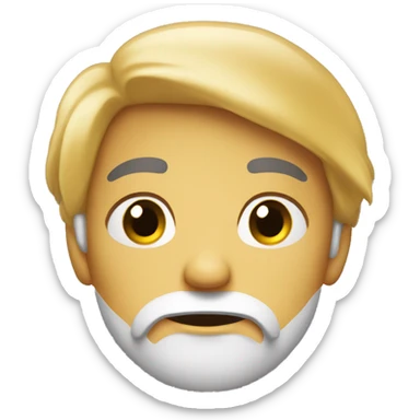 emoji with obsessed look sticker