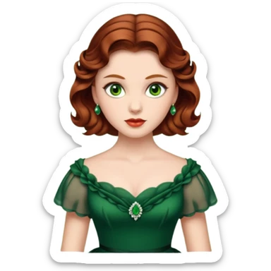 Scarlett O'Hara sticker