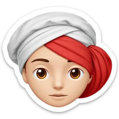 red medicine scrub  sticker