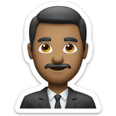 HR-manager The man crossed his arms sticker