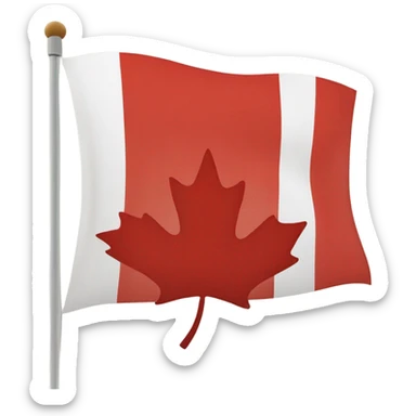Flag of Canada sticker