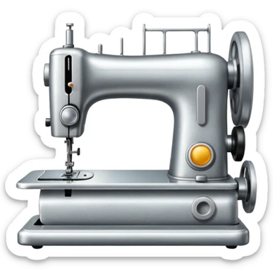 Creame un emoji de una maquina de coser sticker