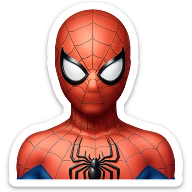 Spider man from marvels spider man 2 for ps5 sticker