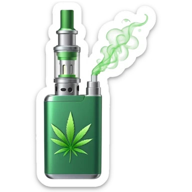 weed vape sticker