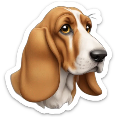 basset fauve de bretagne sticker