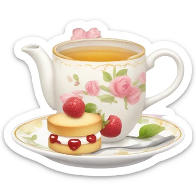 afternoon tea sticker