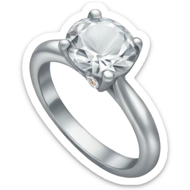 Engagement ring sticker