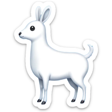 A white tick on blue circle sticker