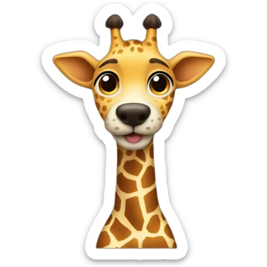 Doggiraffe perfection  🔵 sticker