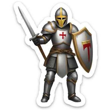 Crusader  sticker