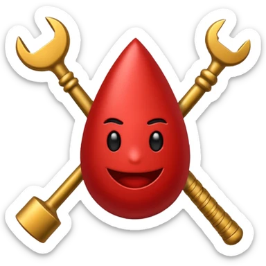 un clavel encerrado en una jaula sticker