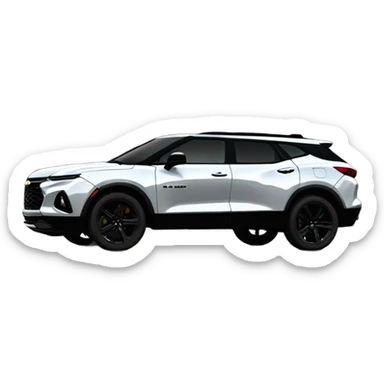 2020 res Chevrolet blazer black rims sticker