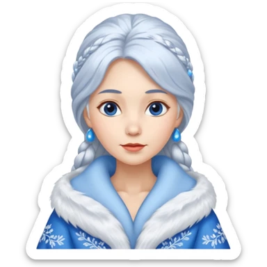 Snow Maiden sticker