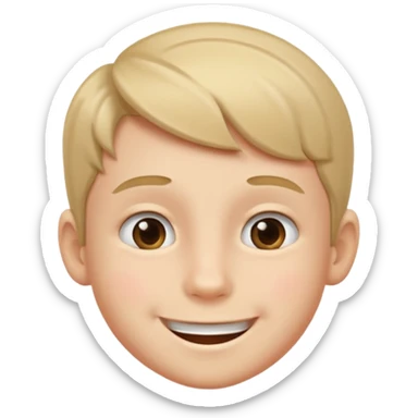 A boy showing right cheek to her mother asking for a gentle playful slap only boy no picture of mother included in emoji
Give side view of right cheek sticker