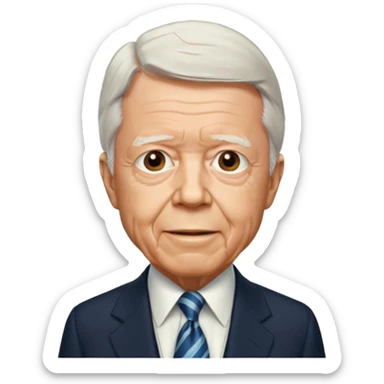 Jimmy Carter in 1976 sticker