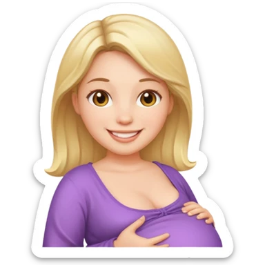 Pregnancy sticker