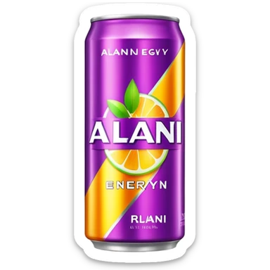Alani nu energy drink sticker