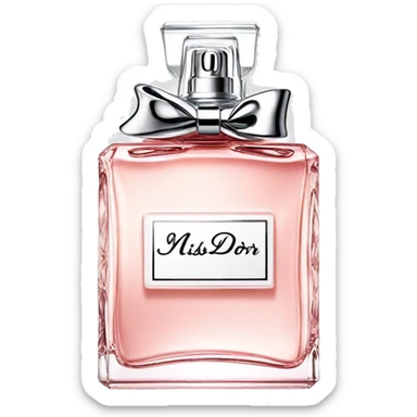 miss dior perfume sticker