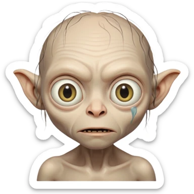 Gollum sticker