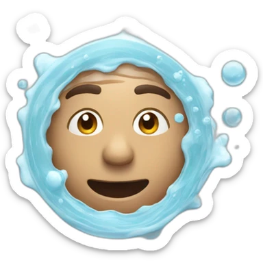 Man in Whirlpool sticker