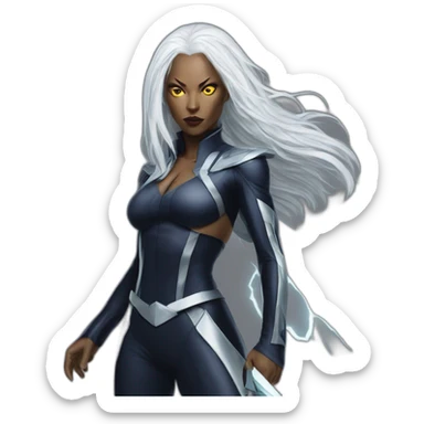 Xmen storm mutant ororo sticker