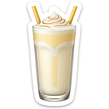 Lassi white coloured with punjabi touch on a glass without any extars sticker