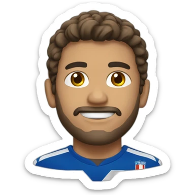 Nariz futbolista sticker