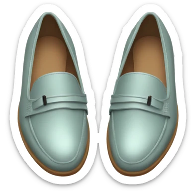 shoe like Prada loafers sticker