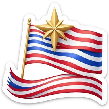 

The Assyrian flag features a golden sun at the center, symbolizing divinity. Wavy red, white, and blue lines represent courage, peace, and the Tigris-Euphrates rivers. Behind the sun is the Star of Ashur, and above it stands the Lamassu, a symbol of protection and strength.



 sticker